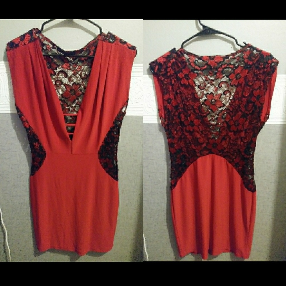 Red dress